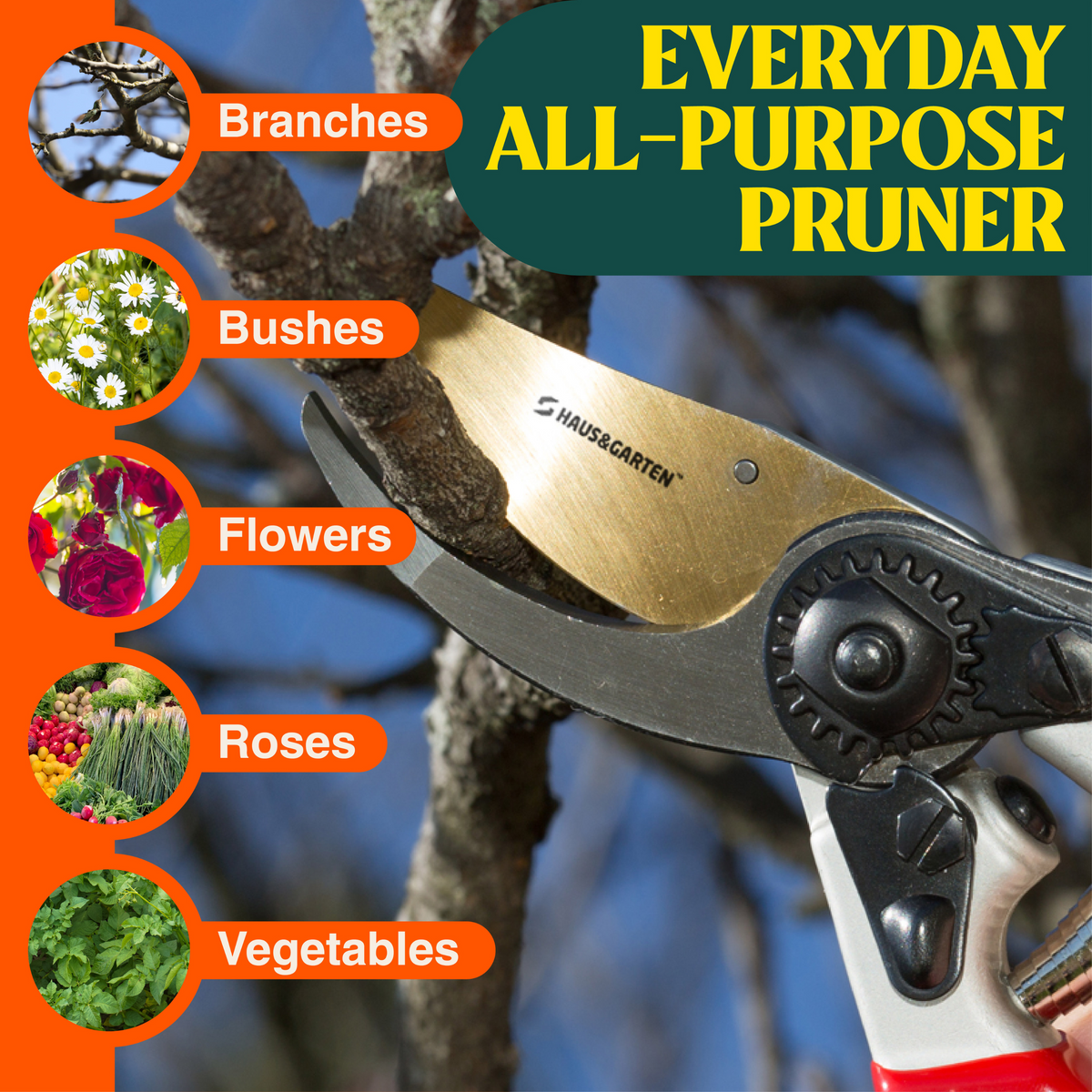 EnduroPRO Ergonomic Bypass Pruners