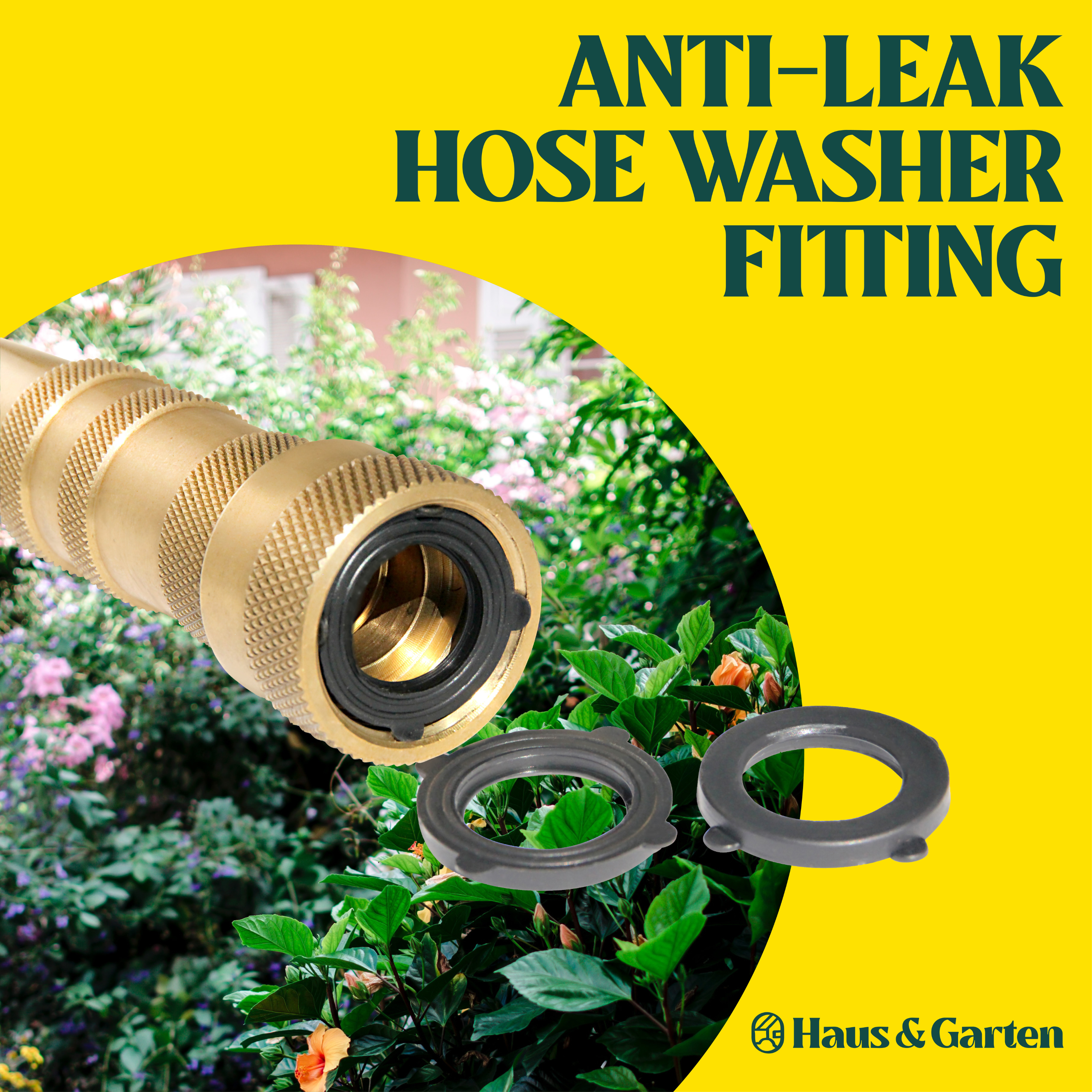 Garden Pride hose connector set - 3 piece - for garden hoses