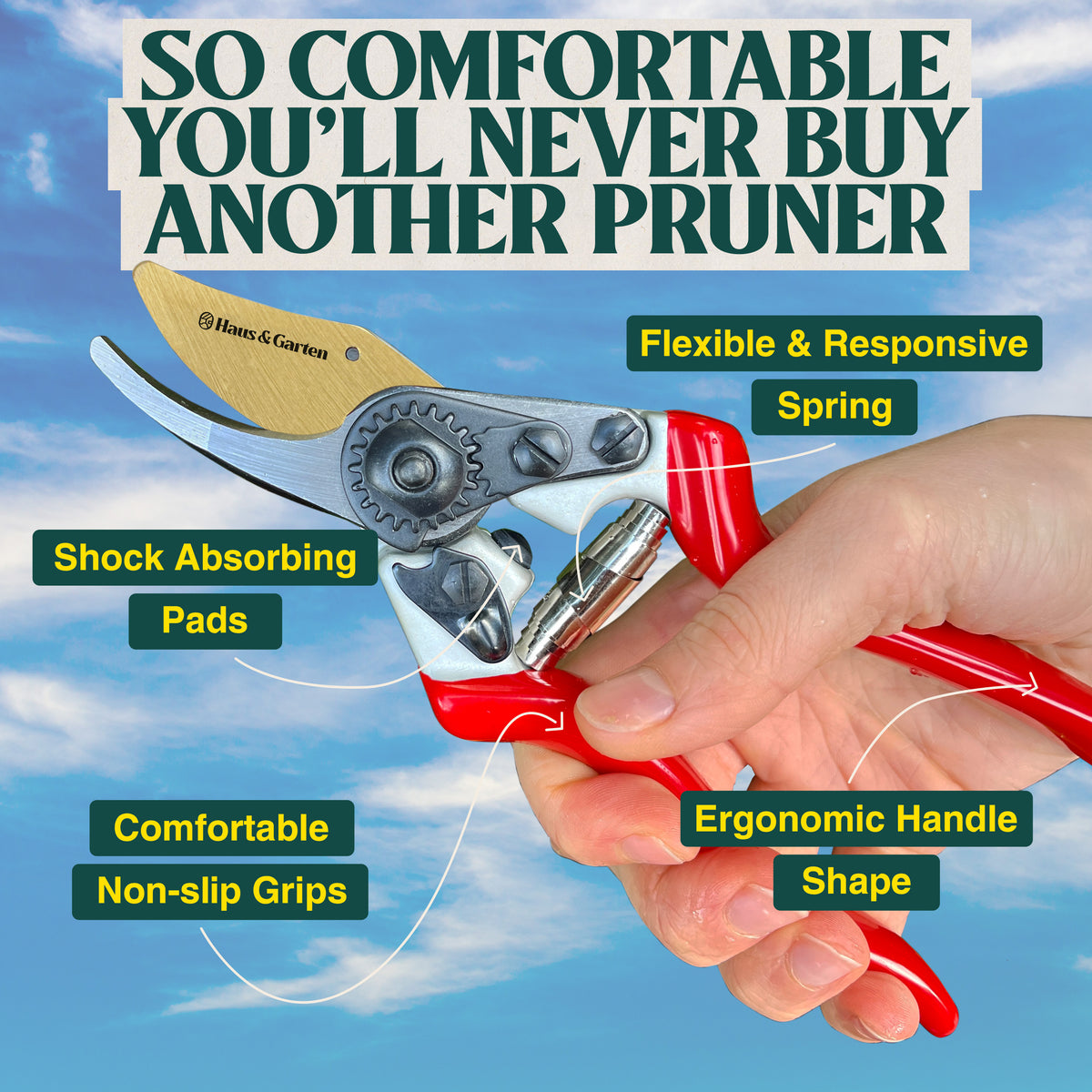 PrecisionPRO Bypass Pruning Shears