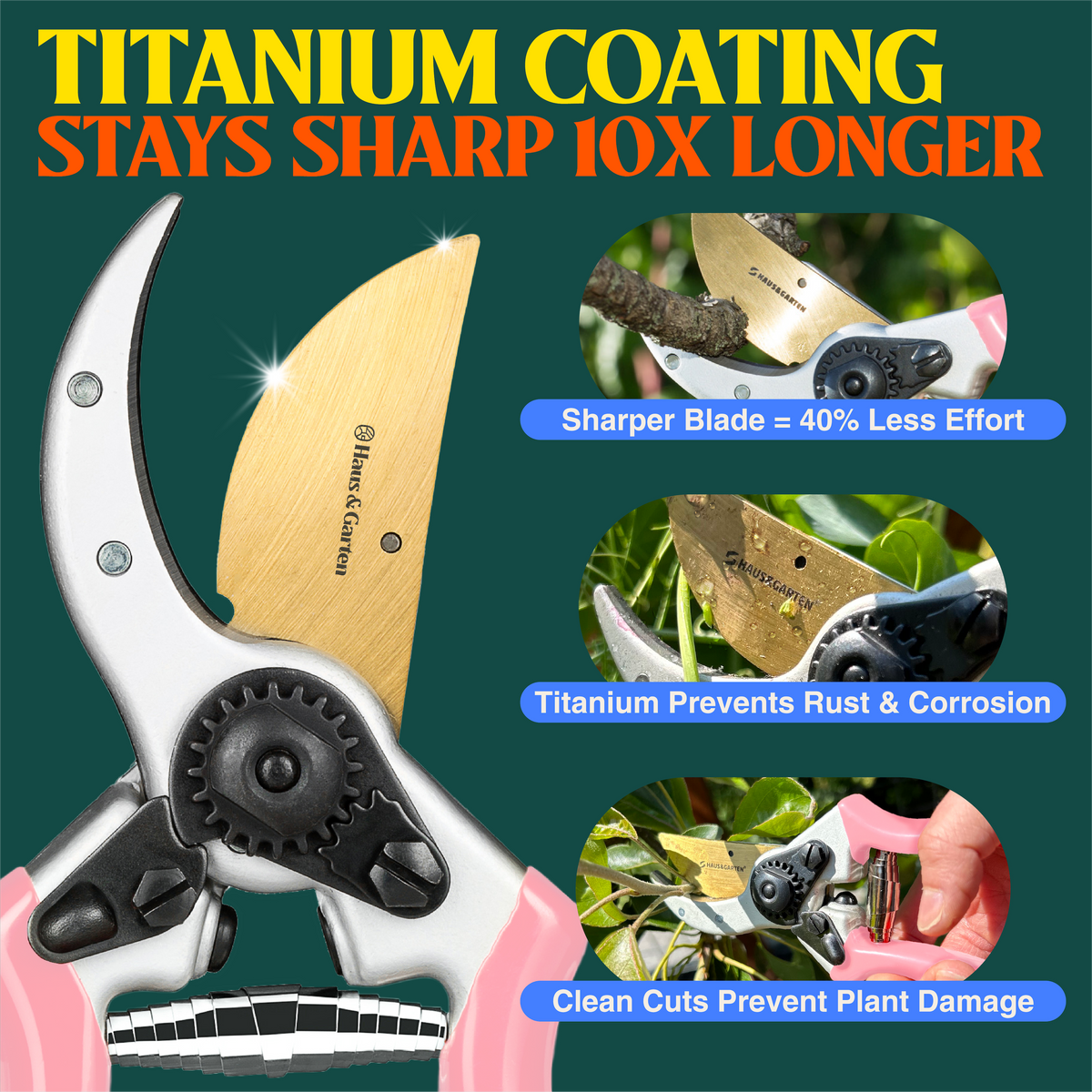 sharp garden scissors ClassicPRO Bypass Pruning Shears
